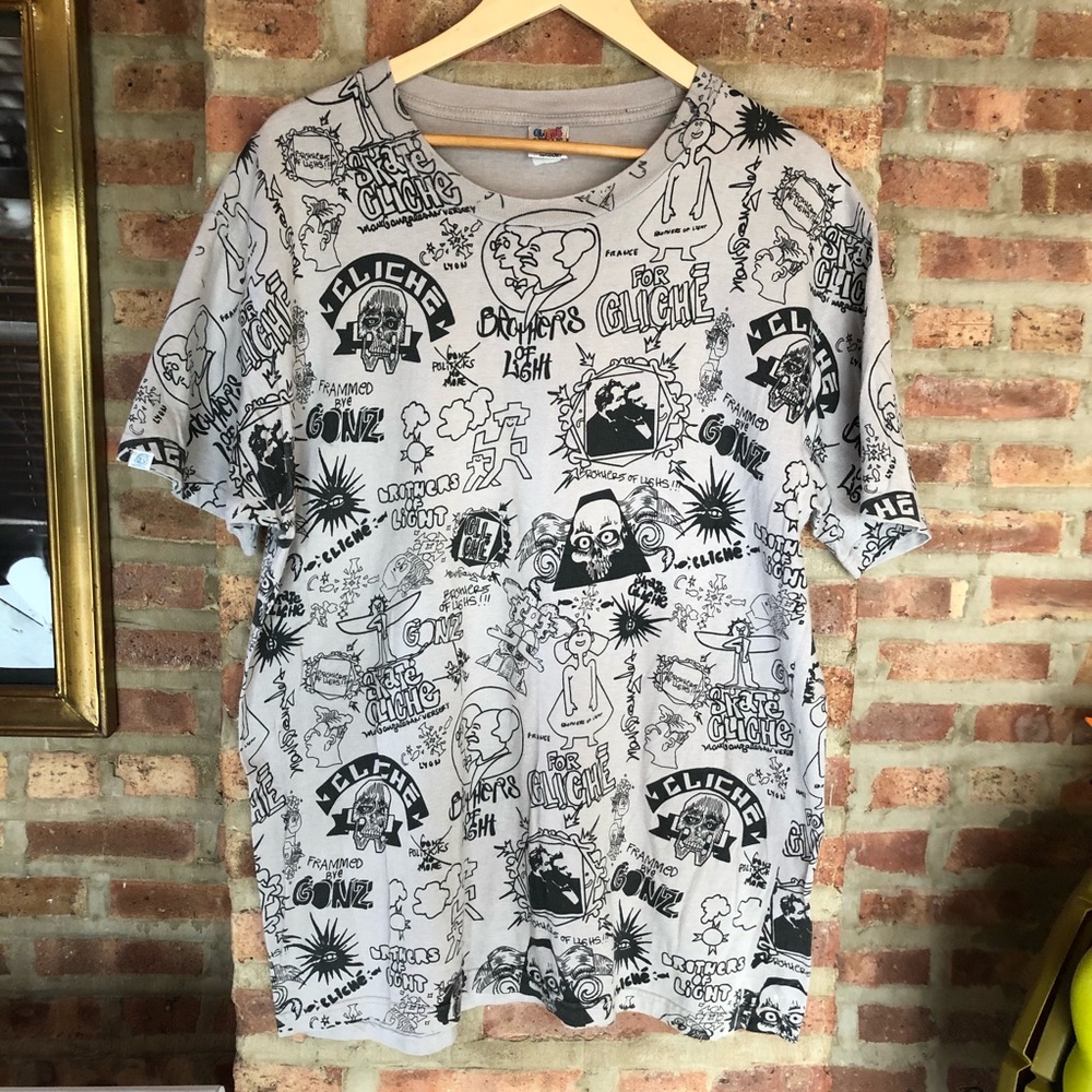 Cliche’ Skateboard Anniversary T-Shirt